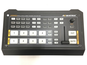 AVMATRIX HVS0402U ビデオスイッチャー スケーラー搭載 4入力HDMI 中古 T8505048