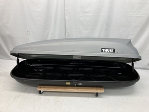 【引取限定】THULE Xtra2002 ルーフボックス TERZO キャリア付き スーリー カー用品 中古 直 C8486090