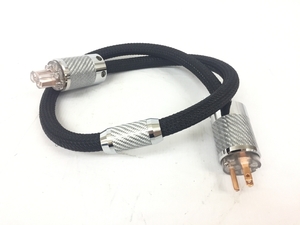 【1円】 Monosaudio 10AWG 電源ケーブル 3ピン 純銅 オーディオ 音響機材 美品 G8448030