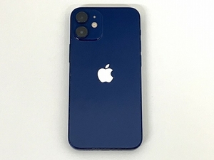 Apple iPhone 12 mini MGDV3J/A 5.42インチ ブルー スマートフォン 256GB SIMフリー SIMロックなし 中古 良好 T8388079