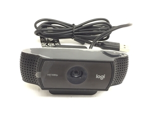 Logicool C922n PRO HD STREAM WEBCAM フルHD 1080p ウェブカメラ PC周辺機器 ロジクール 中古 G8453541