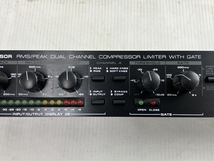 ALESIS 3630 COMPRESSOR コンプレッサー 音響機材 ジャンク N8521008_画像4