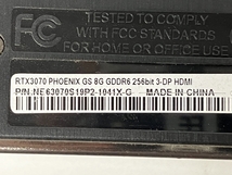 Gainward GeForce RTX 3070 Phoenix(NE63070019P2-1041X-G)RTX3070/8GB(GDDR6) グラフィックボード PCパーツ 中古 S8529341_画像10