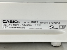 CASIO 110ER 電子レジスター 鍵付き カシオ ジャンク H8517075_画像3