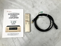 Accuphase E-470 プリメインアンプ アキュフェーズ 音響機器 元箱あり 中古 美品 Y8496654_画像3