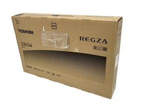 TOSHIBA REGZA 32V34 液晶 32インチ 2023年製 テレビ 東芝 レグザ TV 家電 未開封 未使用 Z8520866