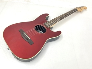 FENDER STRATACOUSTIC electric acoustic guitar エレアコ made in china レッド 中古 T8528598
