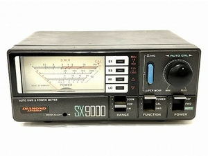 DIAMOND ANTENNA SX9000 無線機 オートSWR ダイヤモンドアンテナ ジャンク O8535379