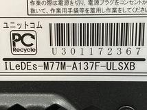 MouseComputer LEVEL ILeDEs-M77M-A137F-ULSXB i7-13700F 16GB SSD1TB RTX 4070 Ti デスクトップ 中古 良好 M8462260_画像5