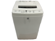 【1円】AQUA AQW-S6E7 洗濯機 2019年製 6kg 家電 アクア 中古 楽 C8273590_画像1