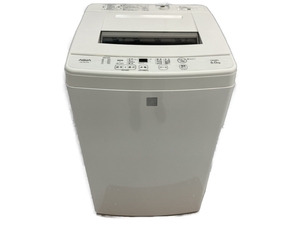 【1円】AQUA AQW-S6E7 洗濯機 2019年製 6kg 家電 アクア 中古 楽 C8273590