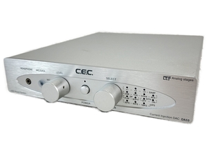 C.E.C. DA53 D/A Converter LEF回路 D/Aコンバーター 音響機器 ジャンク W8500521