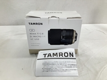 TAMRON SP 90mm F/2.8 Di MACRO 1:1 VC USD マクロレンズ ニコン用 タムロン 中古 良好 W8522251_画像3