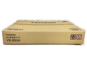 TWINBIRD VB-BB161 16V型 浴室テレビ ホワイト ツインバード 未使用 T8541860