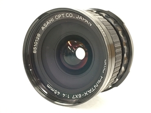 ASAHI PENTAX smc PENTAX-6x7 45mm F4 広角単焦点レンズ 中判カメラ用 交換レンズ カメラ周辺機器 中古 良好 T8538398