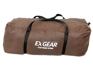 キャプテンスタッグ EXGEAR TWO ROOM DOME ツールームドーム270 4〜5人用 テント 中古 Y8520928