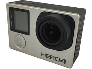 GoPro HERO4 Silver Edition アクションカメラ ウェアラブルカメラ ウォールチャージャーセット 中古 N8284675