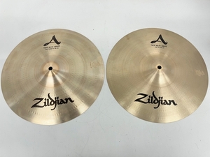 Zildjian ジルジャン NEW BEAT HIHAT TOP 14/36 ハイハットシンバル ペア 楽器 中古 良好 K8536956