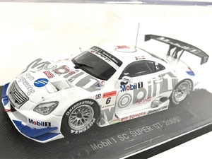 EBBRO エブロ 1/43 805 LEXUS レクサス Mobil モービル 1 SC スーパーGT500 2006 #6 ホワイト 中古 B8545969