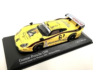 ミニチャンプス PMA 1/43 400 036866 Gunnar Porsche ポルシェ G99 デイトナ グランドAm 2003 中古 B8545994