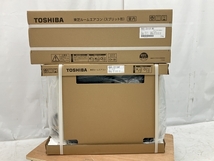 【引取限定】TOSHIBA RAS-2213T-W RAS-2213AT ルームエアコン 6畳 室内機 室外機 未使用 直C8549390_画像4