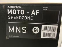 BURTON バートン MOTO-AF SPEED ZONE MNS 9 1/2 BLACK 27.5cm メンズ スノーボードブーツ スノボシューズ 中古 N8545210_画像9