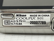 Nikon COOLPIX S01 コンパクトデジタルカメラ コンデジ 中古 良好 N8539100_画像9