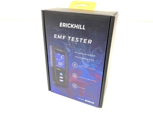 ERICHILL RT-100 EMF Tester Electromagnetic Field 充電式 電磁波計 電磁 LCD 警報機能付き 家庭用 検査用 未使用 開封済 T8552875