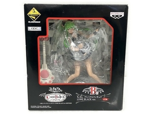 バンプレスト 一番くじプレミアム コードギアス R2 CODE BLACK in ASHFORD B賞 C.C. プレミアムフィギュア CODE BLACK ver. 未開封T8552251