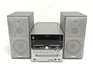 Victor CA-UXW500-S MICRO COMPONENT MD SYSTEM システム コンポ カセット テープ CD MD プレーヤー 2006年製 音響 機器 ジャンク F8532476