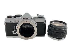 OLYMPUS OM-2 フィルムカメラ ZUIKO AUTO-S 50mm F1.4 レンズ セット オリンパス ジャンク W8563812
