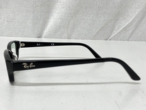 Ray Ban RB5272 眼鏡 SIZE XL 140 ポリッシュ ブラック 専用ケース付 メガネ フレーム レイバン 中古 S8547065_画像3