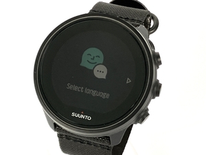 SUUNTO 9 OW183 スマートウォッチ ブラック 元箱付き 時計 中古 良好 Y8552509