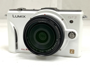 Panasonic LUMIX DMC-GF2 ミラーレス デジタル一眼レフカメラ レンズセット ルミックス パナソニック 中古 O8555136