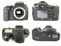 PENTAX K10D ボディ Smc Pentax-DA L 18-50mm F4-5.6 DC WR RE White レンズ付き カメラ 中古 訳有 Y8502210_画像7