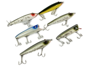 HEDDON WOOD LUCKY 13 X6500W X2500W 6種類セット ルアー 釣具 中古 美品 N8494415