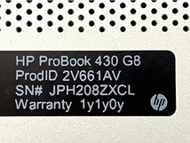 HP ProBook 430 G8 Notebook PC ノート PC 11th Gen i5-1135G7 2.40GHz 8GB SSD 256GB 13.3型 Win 11 Pro 中古 T8392644_画像10