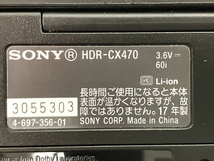 SONY HDR-CX470 デジタルビデオカメラ ハンディカム 撮影 中古 良好 T8568583_画像9