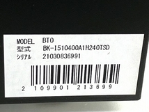 メーカー不明 BTO PRIME H470M-PLUS デスクトップパソコン Intel Core i5-10400 2.90GHz 8GB SSD 240GB Win10 中古 美品 T8482695_画像7