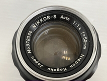 Nikon F NIKKOR-S 1:1.4 f=50mm カメラ ボディ レンズ フィルムカメラ ジャンク O8489814_画像3