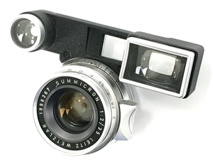 Leica SUMMICRON 35mm F2 ライカM型用広角レンズ メガネ ドイツ製 第一世代 前後キャップ付き 中古 Y8562598
