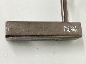 HONMA HC-7003 Hiro Honma パター CAVE PUTTER 中古 K8568792