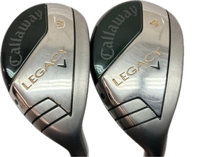 Callaway LEGACY ユーティリティ 3H~4H 2本 セット ゴルフクラブ ヘッドカバー付 ゴルフ キャロウェイ レガシー 中古 C8542288