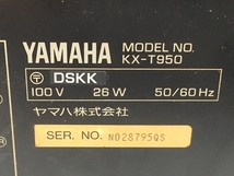 YAMAHA KX-T950 ダブル カセットデッキ 音響機材 ジャンク T8526063_画像8