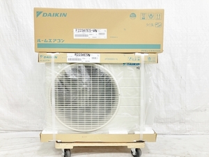 【引取限定】 DAIKIN F223ATES-W ルームエアコン 6畳用 未使用 直 Y8567049