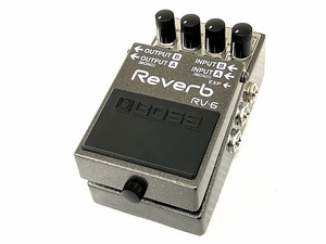 BOSS RV-6 Reverb コンパクトエフェクター ボス リバーブ 音響機材 中古 美品 O8548917