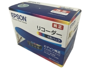 EPSON エプソン RDH-4CL リコーダー 純正インクカートリッジ 4色セット プリンター・インク 未使用 N8577047