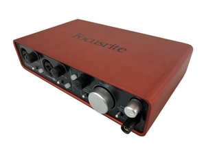 FOCUSRITE フォーカスライト Scarlett 2i4 USB オーディオインターフェイス 音響機器 ジャンク N8549690