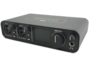 MOTU モツ M2 USBオーディオインターフェイス 音響機材 中古 良好 N8519334