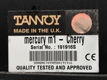 TANNOY mercury m1-Cherry ブックシェルフ スピーカー ペア オーディオ 音響 機器 機材 中古 F8560344_画像10